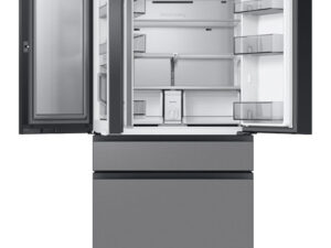 Samsung BESPOKE 36" 22.8 cu. ft. 4 Door Refrigerator with Water Dispenser - Stainless Steel