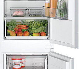 BOSCH KGE49AWCAG 60/40 Fridge Freezer - White